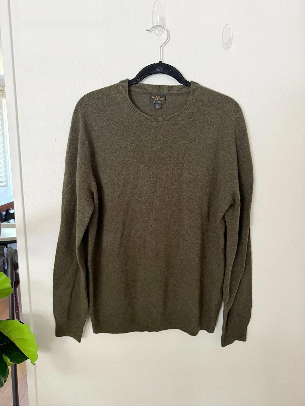 Men's J. Crew Crewneck Cashmere Sweater Sz L